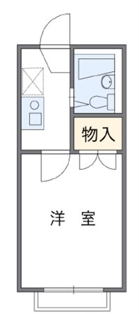 レオパレスビレッジ光が丘参番館の物件間取画像